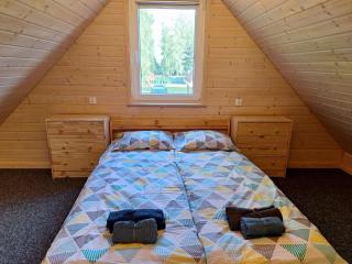 Domek z jacuzzi,kajaki i rowery,sauna -Malinowy Reset - 2