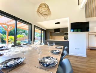 Villa Pins&Spa Piscine Jacuzzi Petanque Ping-pong - Andernos-les-Bains - 9