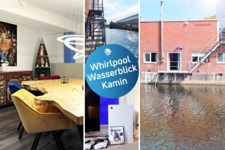 Exklusives Hafen-Appartement mit Whirlpool, mit Wasserblick, City-Nah & eigenem Parkplatz - Hamburg - 0
