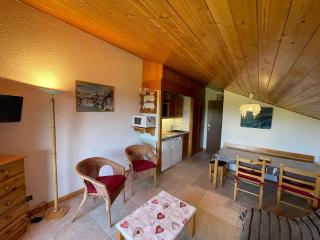 Studio Cabine aux Saisies, 5 pers, balcon sud, garage - FR-1-293-320 - Hauteluce - 0