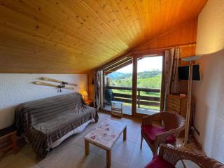 Studio cab. 5 pers. avec balcon sud et GARAGE, Les Saisies - FR-1-293-320 - 6