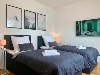 TT Living Apartment Schwarzenbek I 2 Zimmer I 4 Betten I Balkon I TG-Stellplatz - Schwarzenbek - 7
