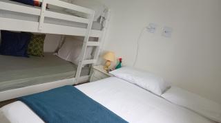 Apartamento novo vista do mar 64m2 2 dorms Wi-fi estacionamento grátis Praia Grande Mirim - 1