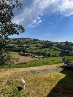 Maison et piscine chauffée, vue Monts du Lyonnais - Brullioles - 1