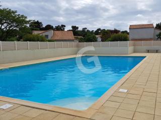 Pavillon 4/5 pers. avec piscine à 1,4 km de la plage Belesbat, Saint Vincent sur Jard - FR-1-357-327 - Saint-Vincent-sur-Jard - 8