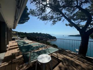 Elegant modern and bright flat with splendid terrace overlooking the sea and Palmaria Island Modern designer interior accommodates up to six people - Portovenere - 7