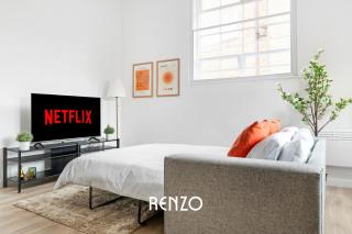 Bright and Warm 1-bed Apartment in Newark on-Trent by Renzo, Perfect for Contractors, Sleeps 4! - Newark upon Trent - 7