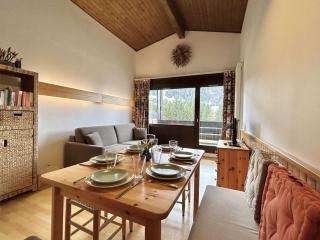 Studio + Alcôve 4 Couchages, Balcon, Parking, Skis - Proche Rochebrune, Megève - FR-1-597-168 - Megève - 6