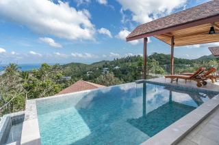 2br Modern Balinese pool & sea view villa #9 - Ko Phangan - 6