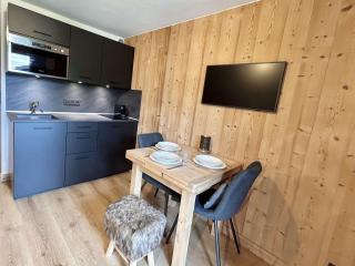 Charmant studio avec balcon exposé sud, casier à skis et parking, proche des pistes à Demi-Quartier - FR-1-597-175 - Demi-Quartier - 7