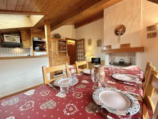 Appartement cosy 2P+cabine, 6 couchages, proche télécabine Jaillet et centre, balcon Sud, garage privé - FR-1-597-176 - Megève - 6