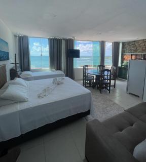 FLAT MORRO Vista panorâmica 1praia - 3