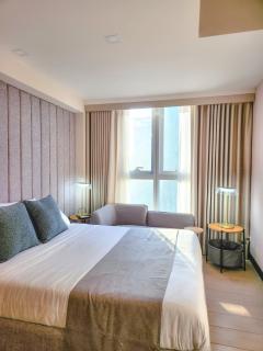 LUXESTAYSMNL STYLISH FAMILY 2BR SUITE POOLGYM 400MBPS WIFI NETFLX Amazing City View - Manila - 6