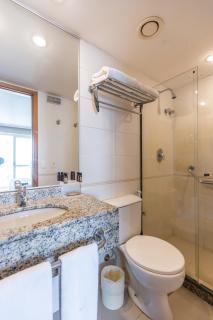 Barra Premium - flat com serviços, recepção 24 horas, piscina, academia e balsa para praia! - 4