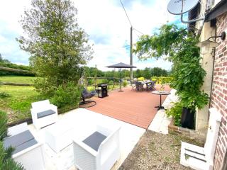 La Villa Bucaille à Camembert avec sa Vue panoramique-10p - Camembert - 7
