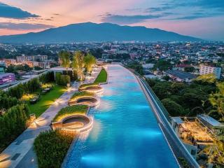 The Astra Sky River 2Bd Cozy Room 45 SQM Night Bazaar Old Town - Chiang Mai - 8
