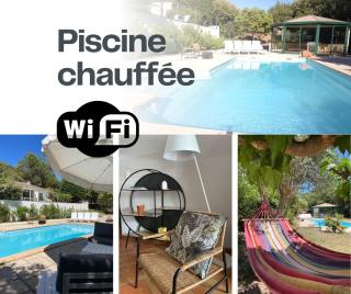 Les Iris Villa Piscine chauffée 6 pers - Moissac-Bellevue - 0