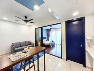 Almas Suites 스타일리시 무지 스튜디오, 스텔라 국제학교까지 도보 2분 STAY - Nusajaya - 1