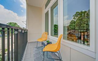 3bd-Rooftop Movie Theater-BBQ-Retro Music Theme-Downtown 8mins - Houston - 2
