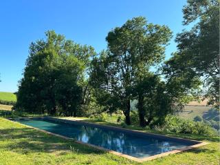 Maison bois avec vue lac Piscine - 2