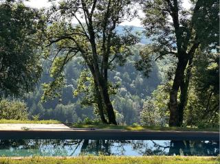 Maison bois avec vue lac Piscine - 0