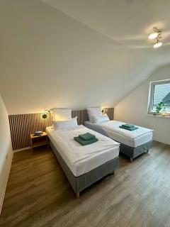 Familie oder beruflich - 2 Schlafzimmer - 3 Betten - Geräumig - Küche - Gemütlich - 9