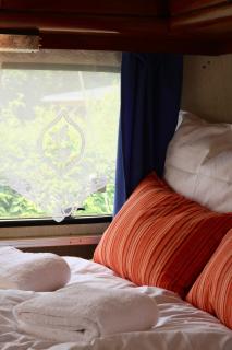 Oma Edda - Glamping in kultigem Wohnwagen auf Camping Seeblick - Neustadt in Holstein - 8