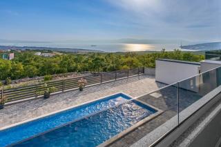 Luxury villa BOREAS with private pool and sea view - Šmrika - 9