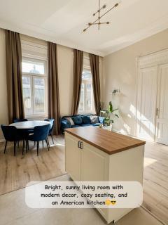 Luxury Parisian Designed 3-Bedroom Gem in Heart of Budapest - 9