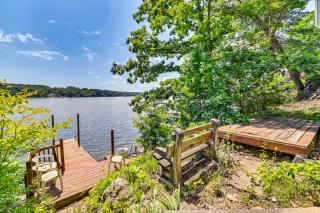 Waterfront Glen Lake Cabin w/ Boat Dock & Deck - 0