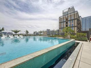 Stylish 1BR at Socio Tower 2 - Dubai - 7