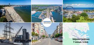 Morska Okrzeja - Słoneczne Mieszkanie Blisko Centrum Free Parking - Gdynia - 5