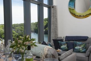 Fowey Belvedere, River View Penthouse Apartment - Fowey - 0