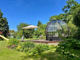 Private family Villa with sauna, hot tub, playground and outside lounge area - Pärnu - 9