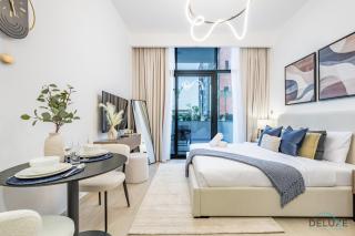 Stylish Studio Apartment in Azizi Riviera 37 Al Merkadh by Deluxe Holiday Homes - Dubai - 0