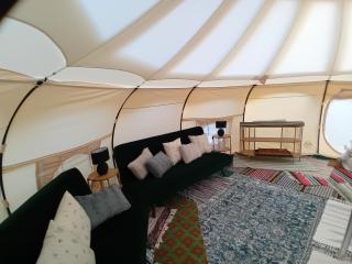 Glamping - Tent , Tält Zelt-Lodge Vindelälven - Blattnicksele - 6
