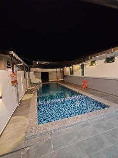 Melaka privatepool bungalow BBQWIFI krubong - Malakka - 5