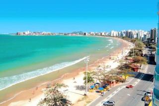 Apartamento da Música a 300 metros da areia da Praia do Morro, com 1 quarto, Garagem, tv smart e Wi-fi - Guarapari - 0