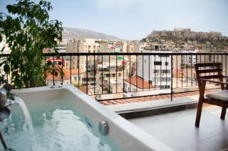 NEW! Unbelievable Acropolis View Jacuzzi flat! - Atene - 9