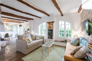 Lovely old town house sea view, 1br AC, pool,sauna - Cagnes-sur-Mer - 0