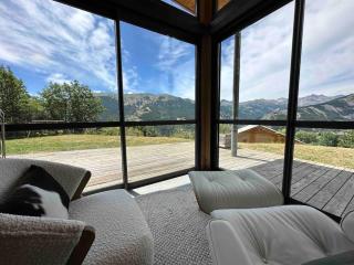Chalet d'architecte avec vue panoramique - Allos - 5