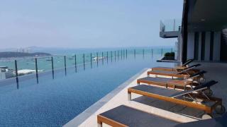 Downtown Ocean View Lux Big Balcony #TB10552 - Pattaya - 0
