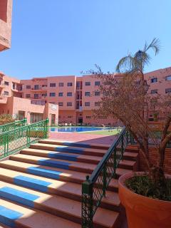 Riad Arfoud appartement haut standing 3 chambres avec piscine à gueliz nord - 7