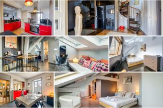 Duplex de 115m2 dans un bâtiment chic historique - Le Belvédère St Nicolas - 9