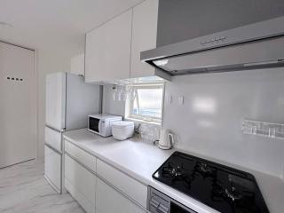 站前2分 白色浪漫小屋 精致独栋 最多可住4人 免费自行车 有停车位 - Fujisawa - 8