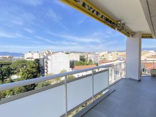 Cannes proche Croisette - Appartement 3 Pièces vue mer terrasse Helv7 - 1