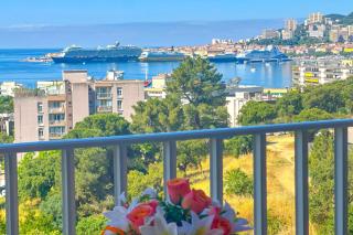 Appartement climatisé & wifi 4 pièces 110 m & terrasse vue mer pour 4 pers - Ajaccio - 0