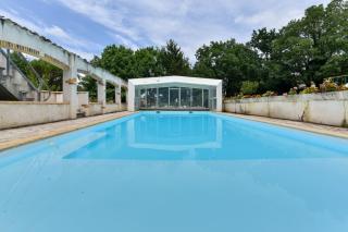 Maison plain pied mitoyenne avec piscine partagée et terrain arboré - Brens - 9