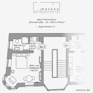 Apartmenthaus Buxtehude St -Petri-Platz Apt 2 - Buxtehude - 9