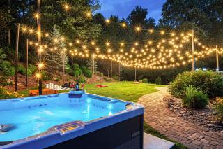 Slide Speakeasy Movie Room Hot Tub Games Villa - Candler - 7